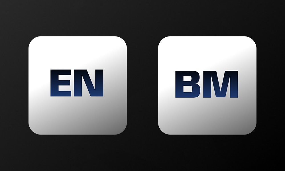 English & Malay Voice Command & System Language